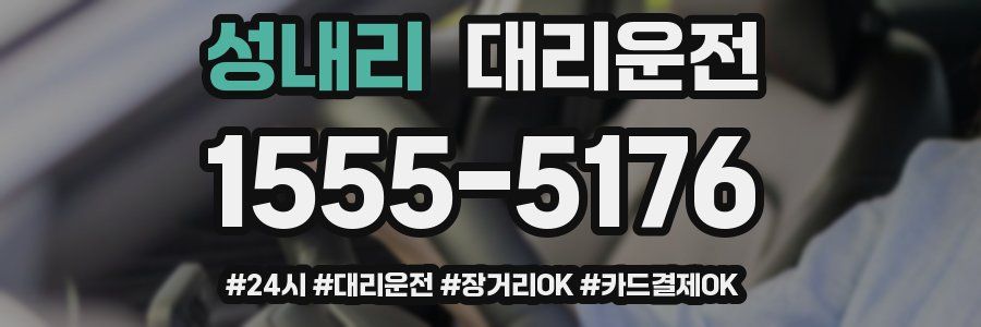 성내리 대리운전
