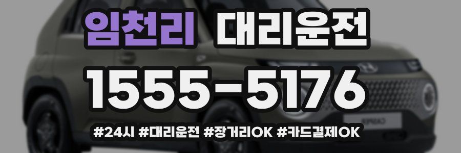 임천리 대리운전