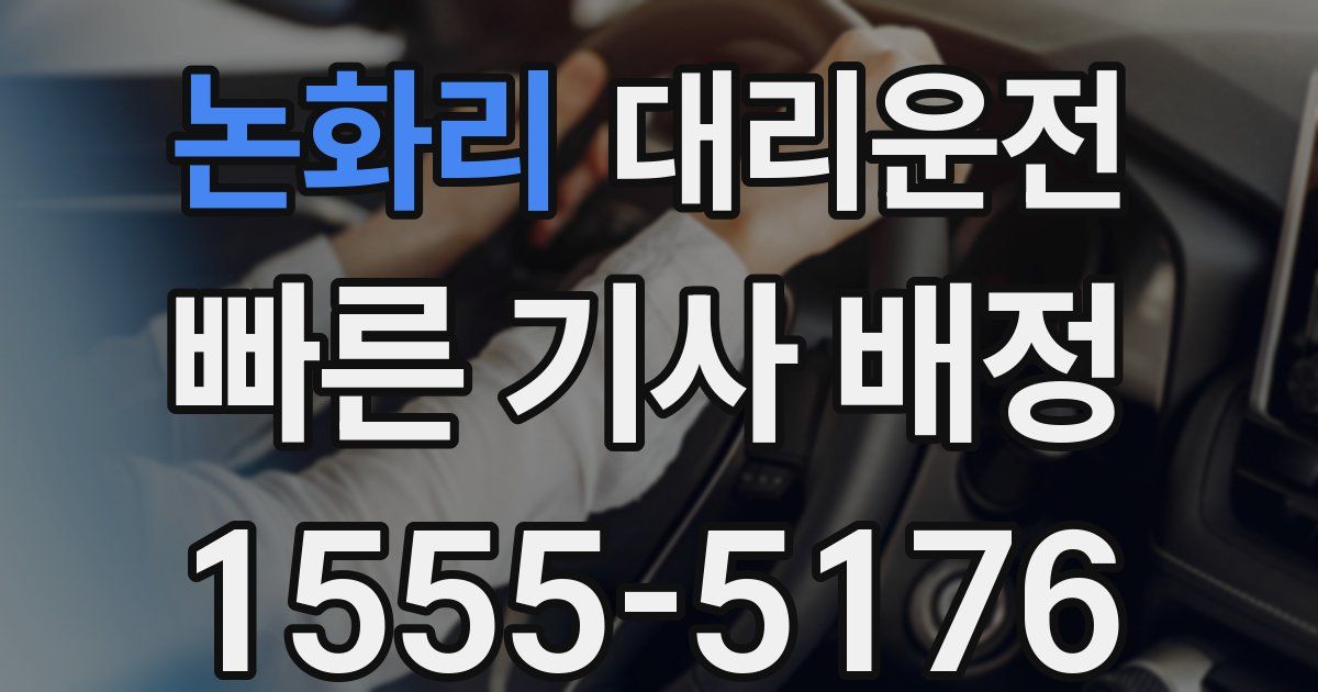 일일대리기사
