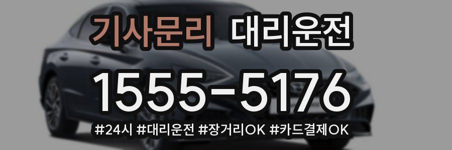 기사문리 대리운전