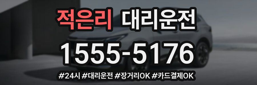 적은리 대리운전