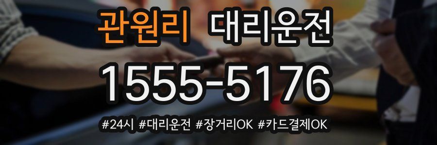 관원리 대리운전