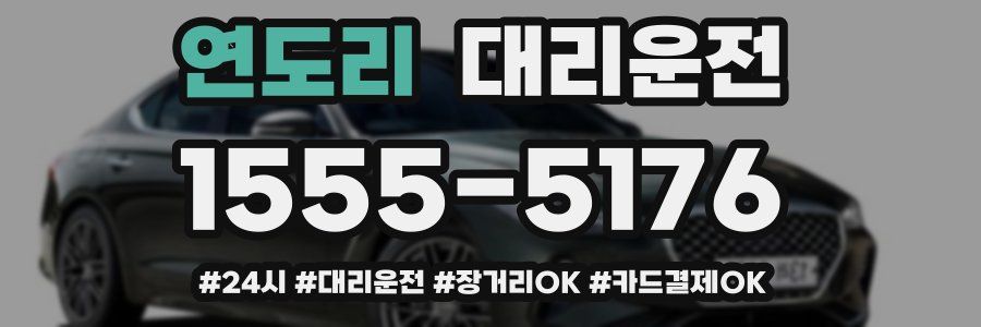 연도리 대리운전