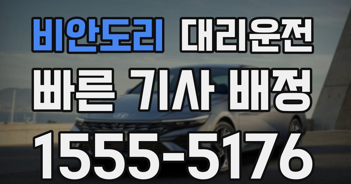 일일대리기사