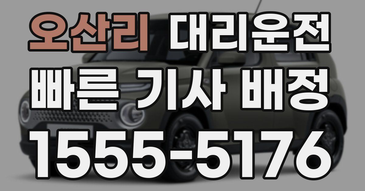 일일대리기사