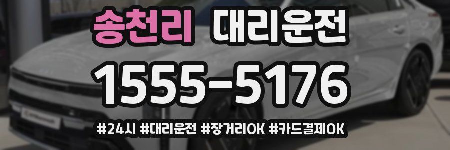 송천리 대리운전