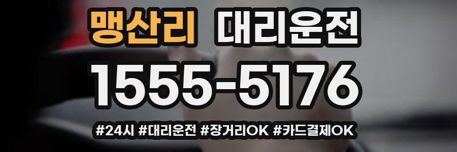 맹산리 대리운전