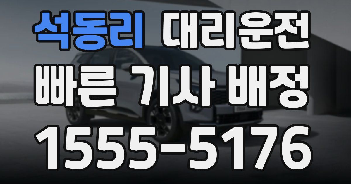 일일대리기사