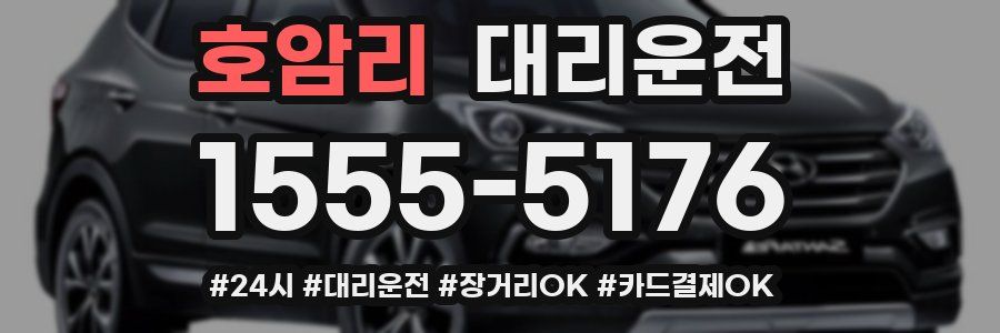 호암리 대리운전