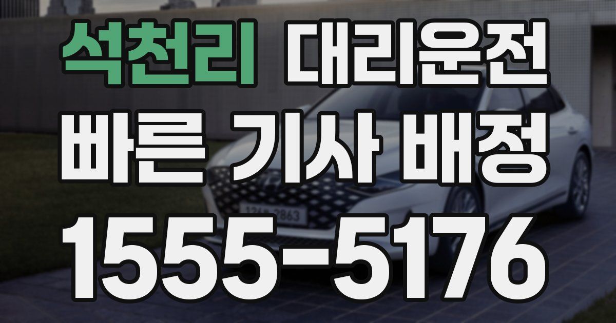 일일대리기사
