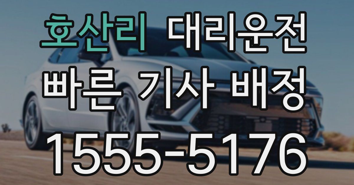 일일대리기사