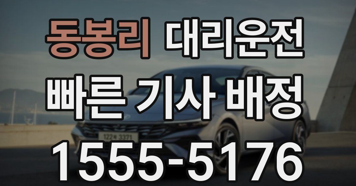 일일대리기사