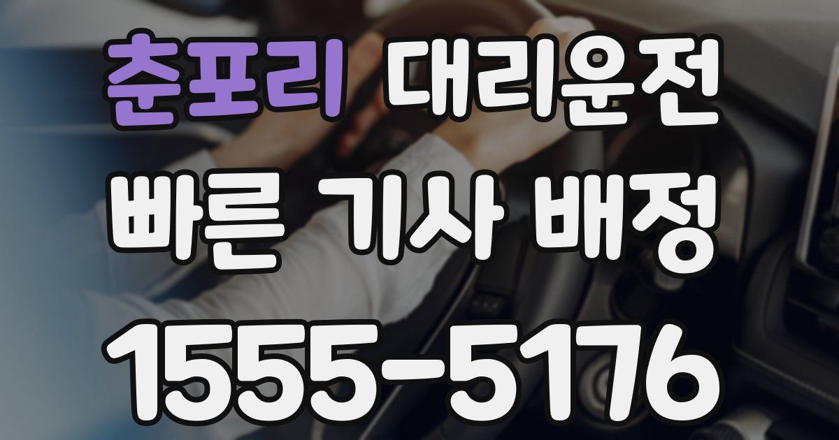 일일대리기사