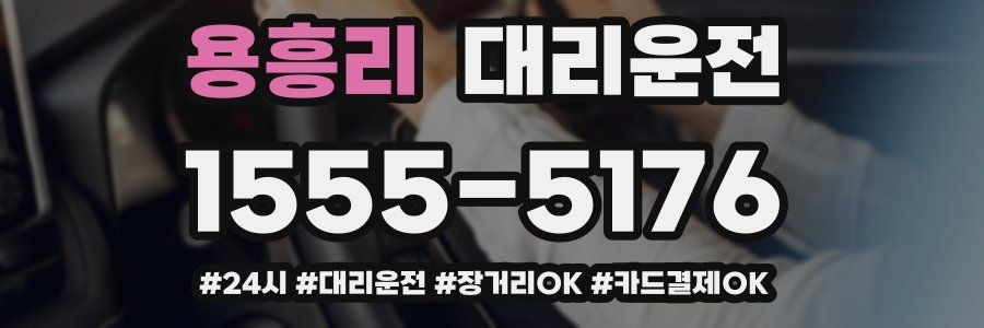 용흥리 대리운전