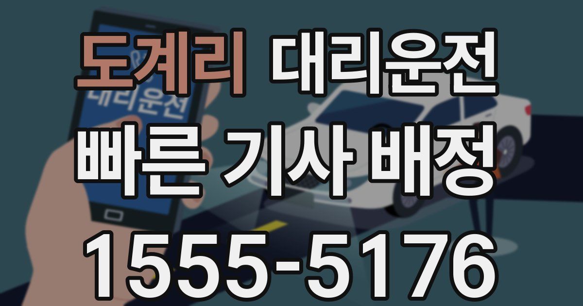 일일대리기사