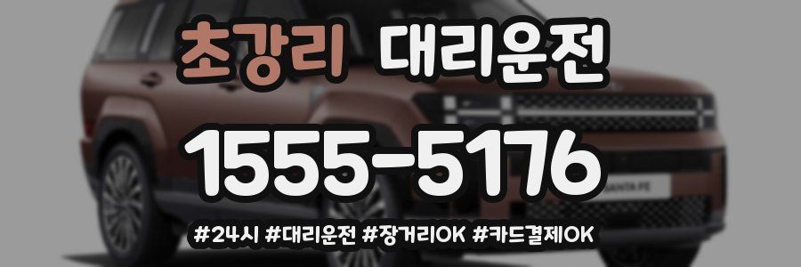 초강리 대리운전