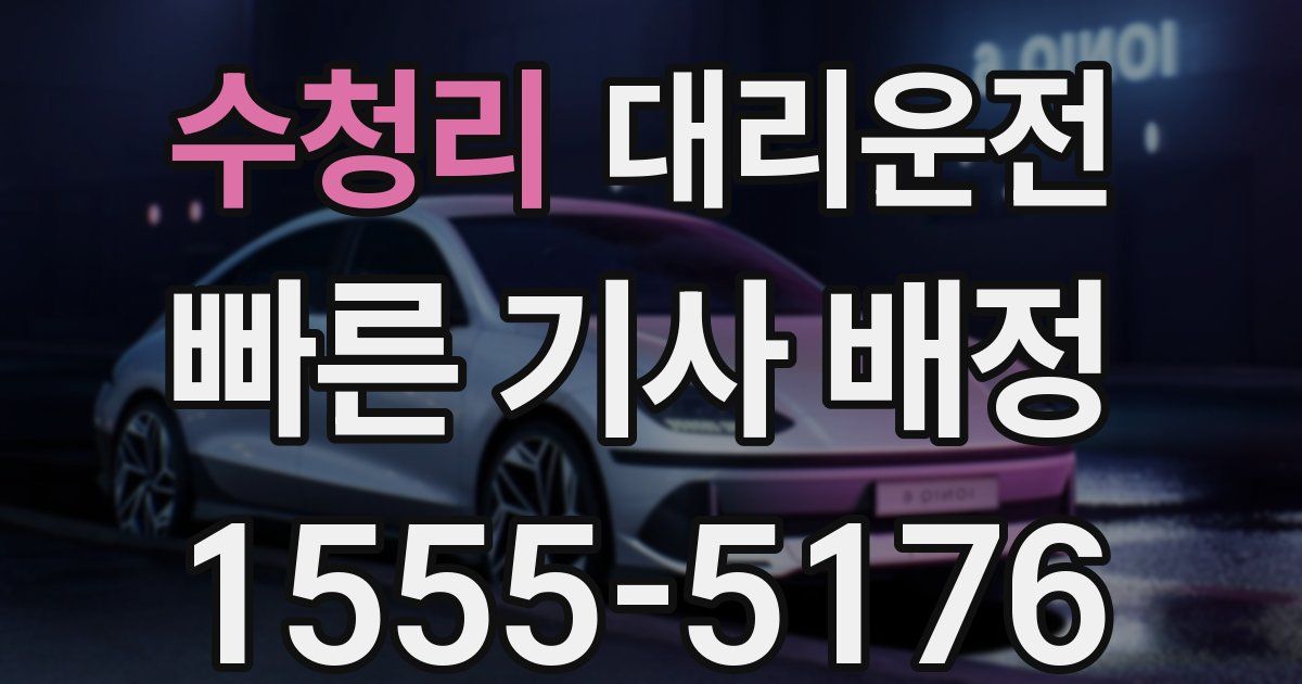 일일대리기사