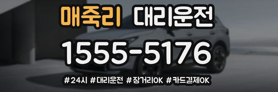 매죽리 대리운전
