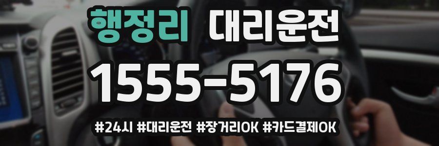 행정리 대리운전