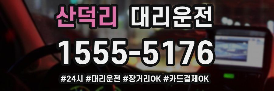 산덕리 대리운전