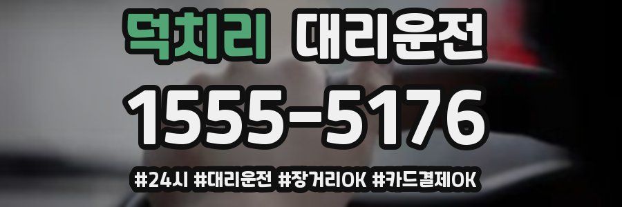 덕치리 대리운전