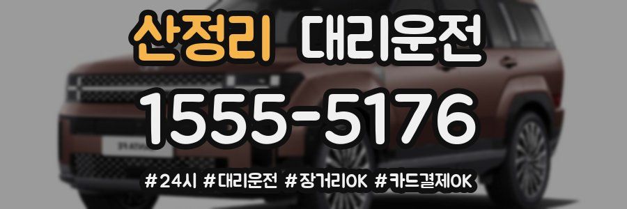 산정리 대리운전