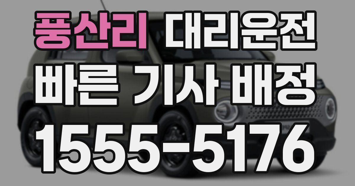 일일대리기사
