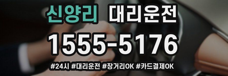 신양리 대리운전