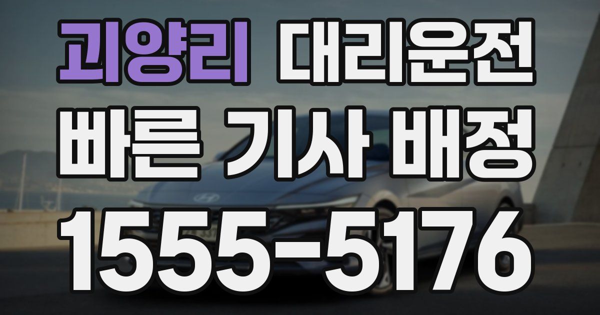 일일대리기사