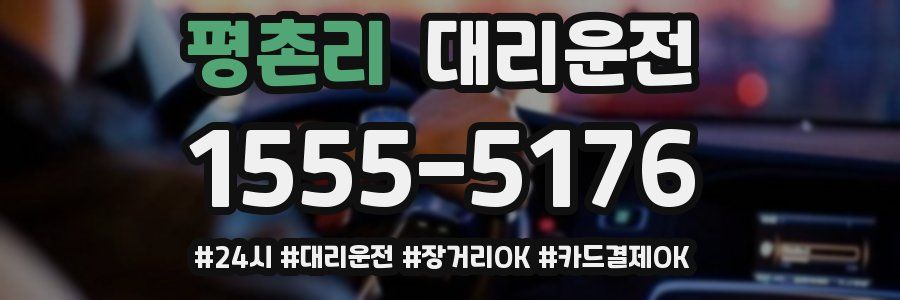 평촌리 대리운전
