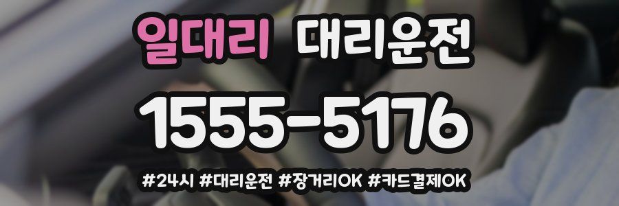 일대리 대리운전