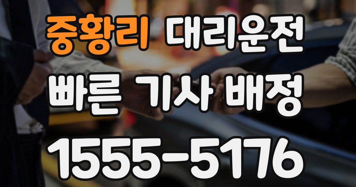 일일대리기사