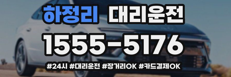 하정리 대리운전
