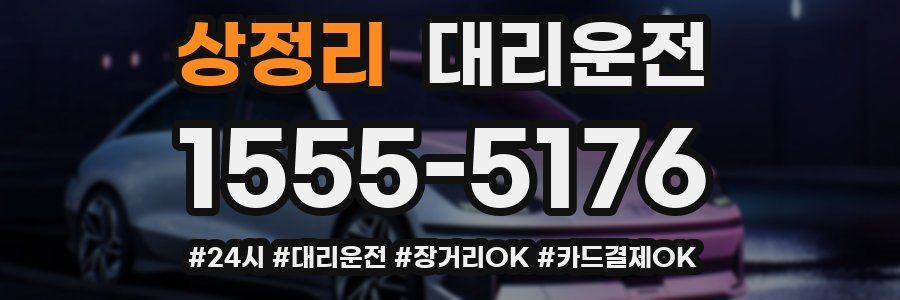 상정리 대리운전