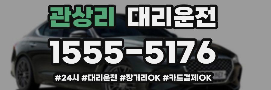 관상리 대리운전