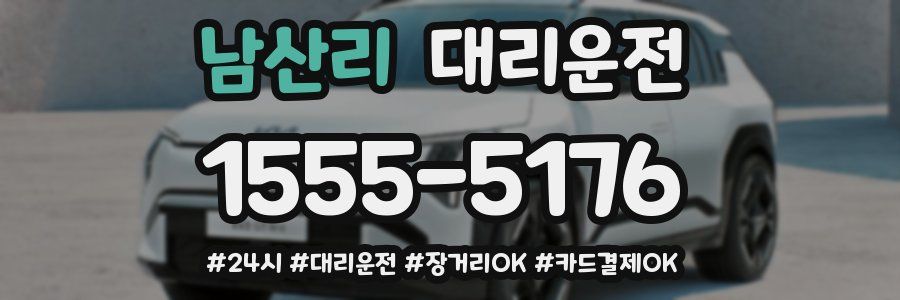 남산리 대리운전