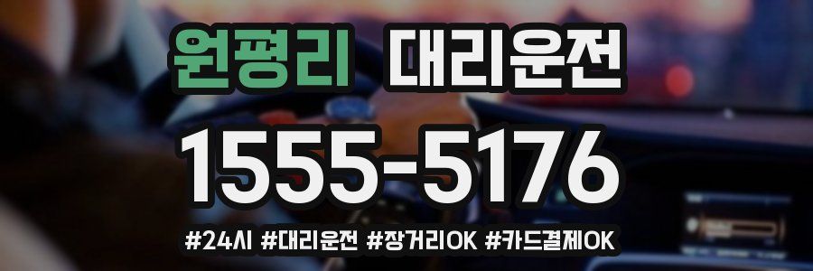 원평리 대리운전