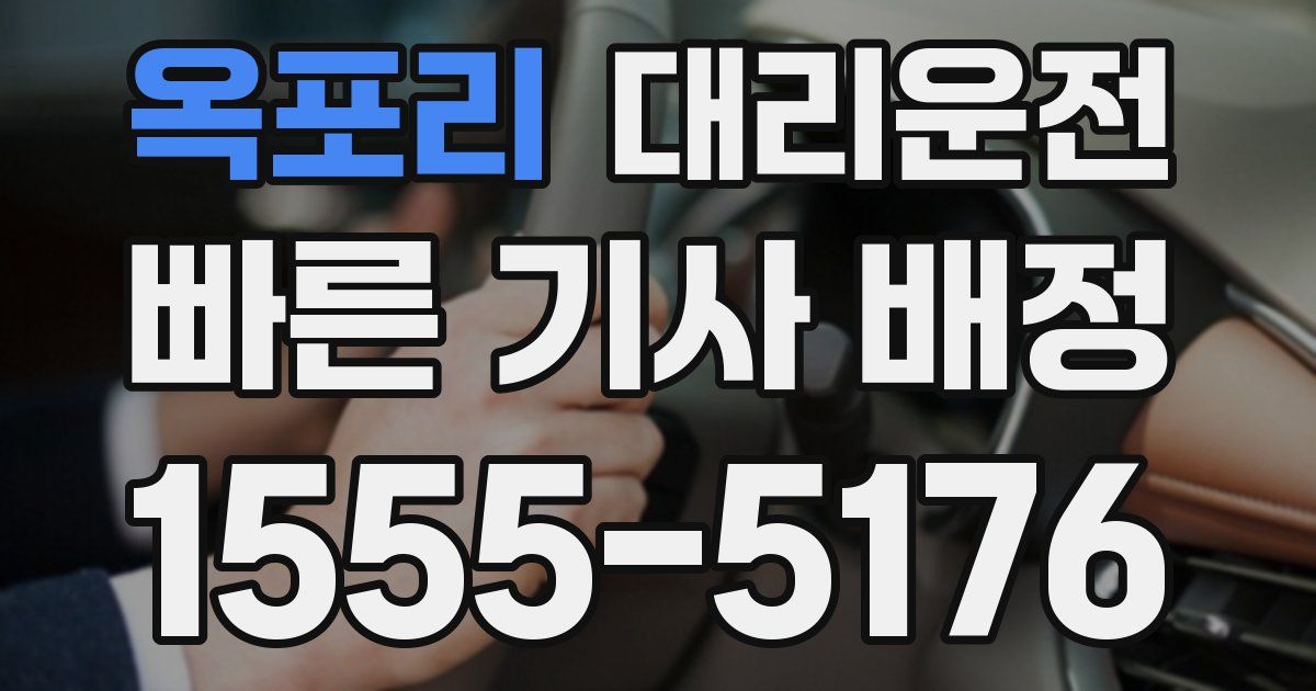 일일대리기사
