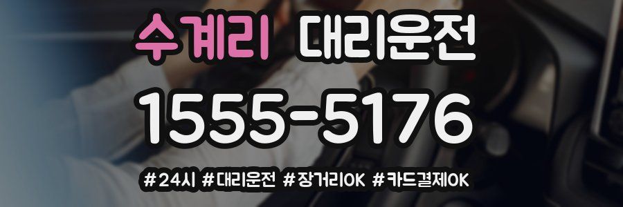 수계리 대리운전