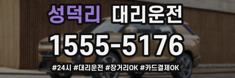 성덕리 대리운전