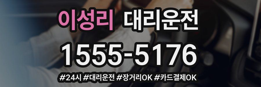 이성리 대리운전