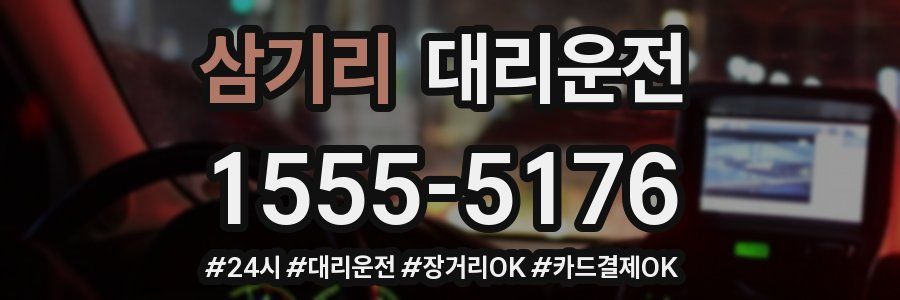 삼기리 대리운전
