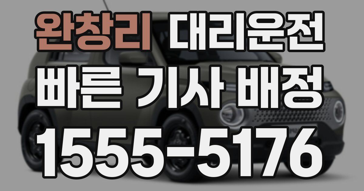 일일대리기사