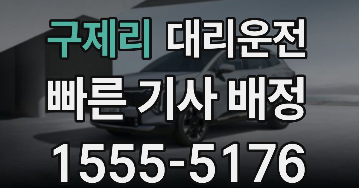 일일대리기사