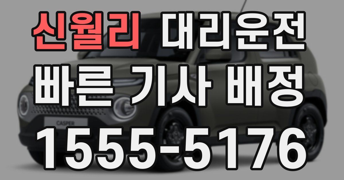 일일대리기사