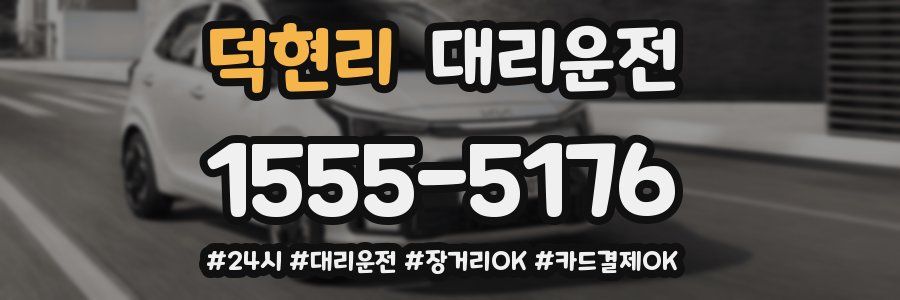 덕현리 대리운전