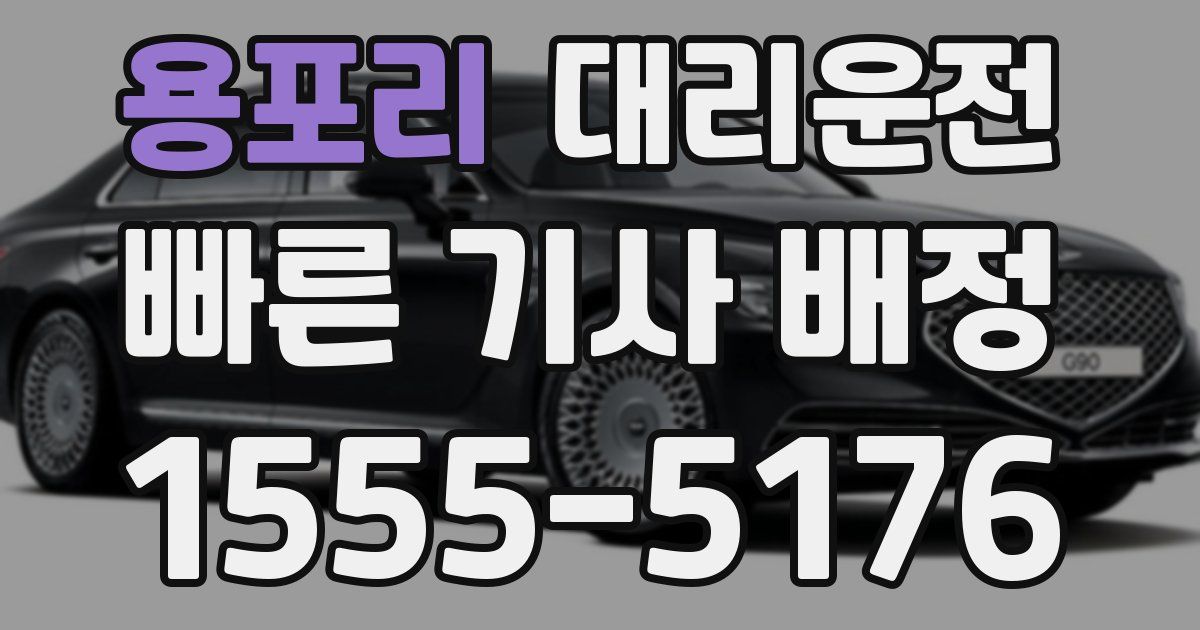 일일대리기사