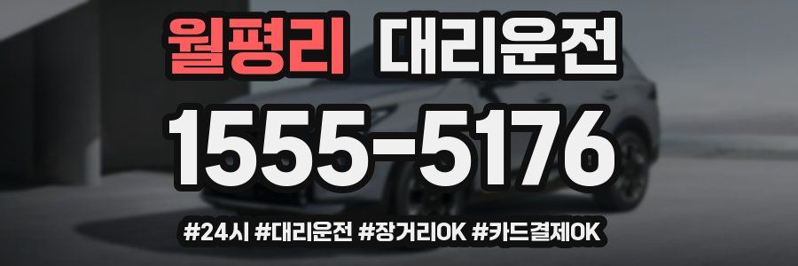 월평리 대리운전