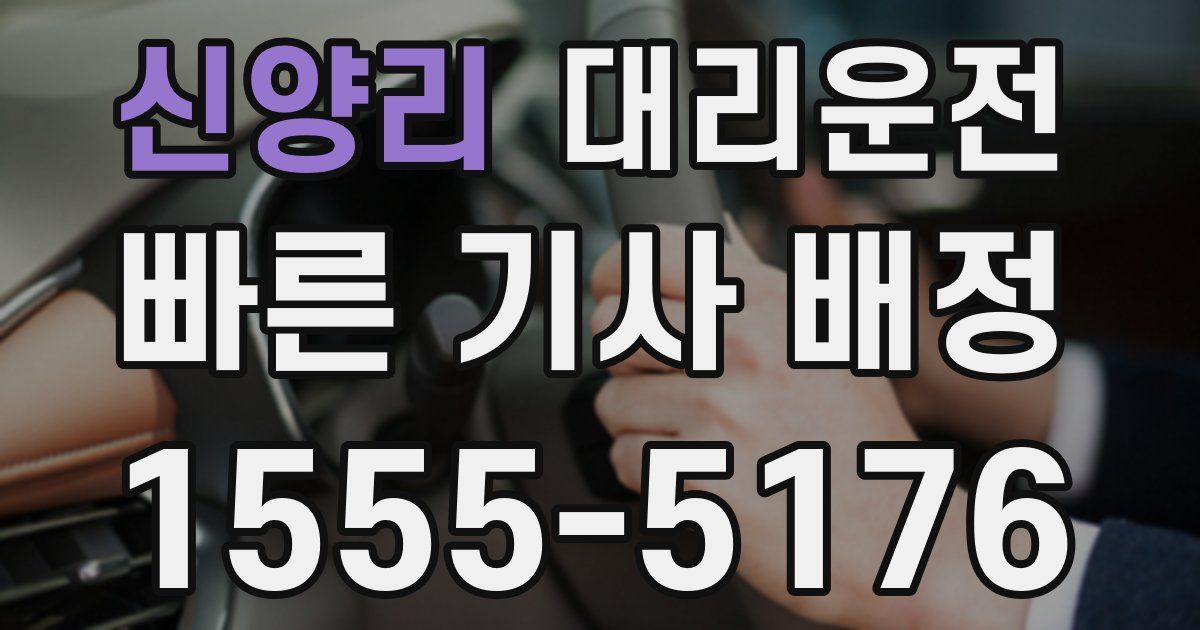 일일대리기사