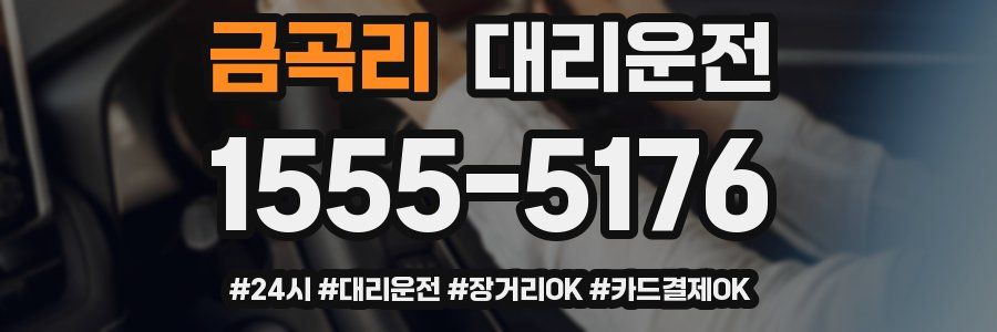 금곡리 대리운전